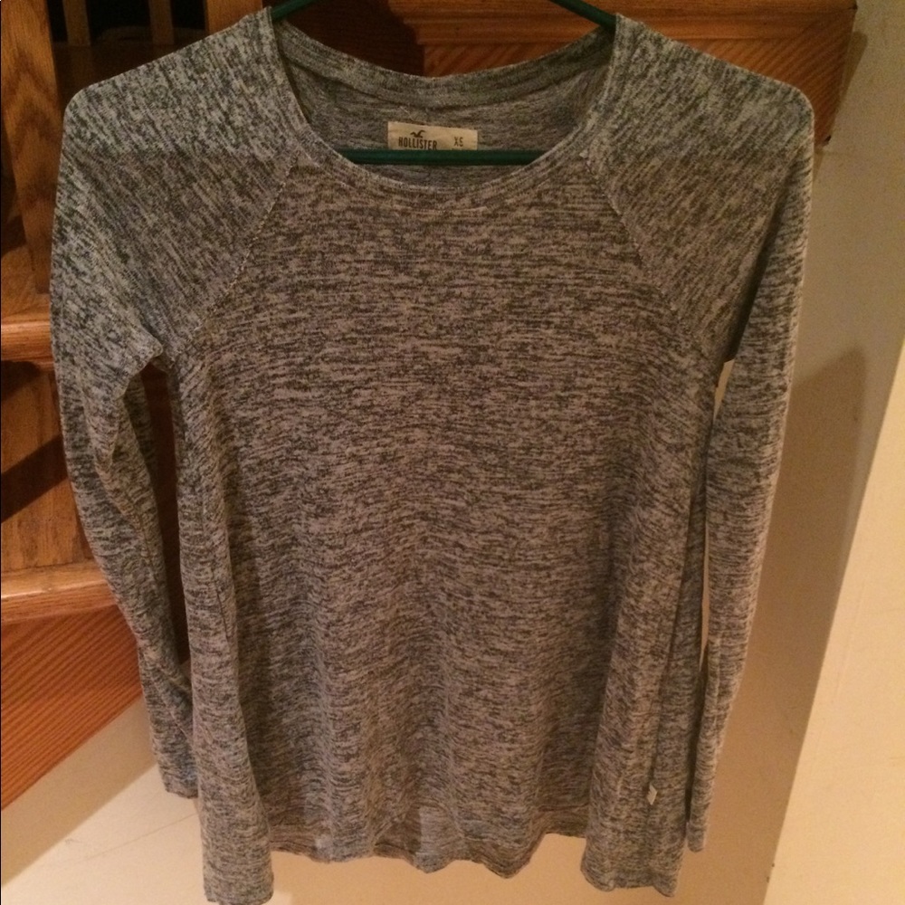 Salt and Pepper Speckled Hollister Sweater XS